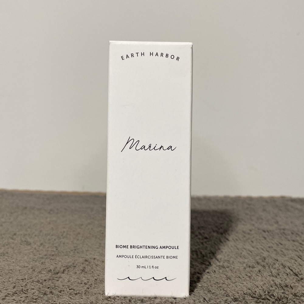 Earth Harbor Marina Biome Brightening Ampoule 1oz new in box NIB
